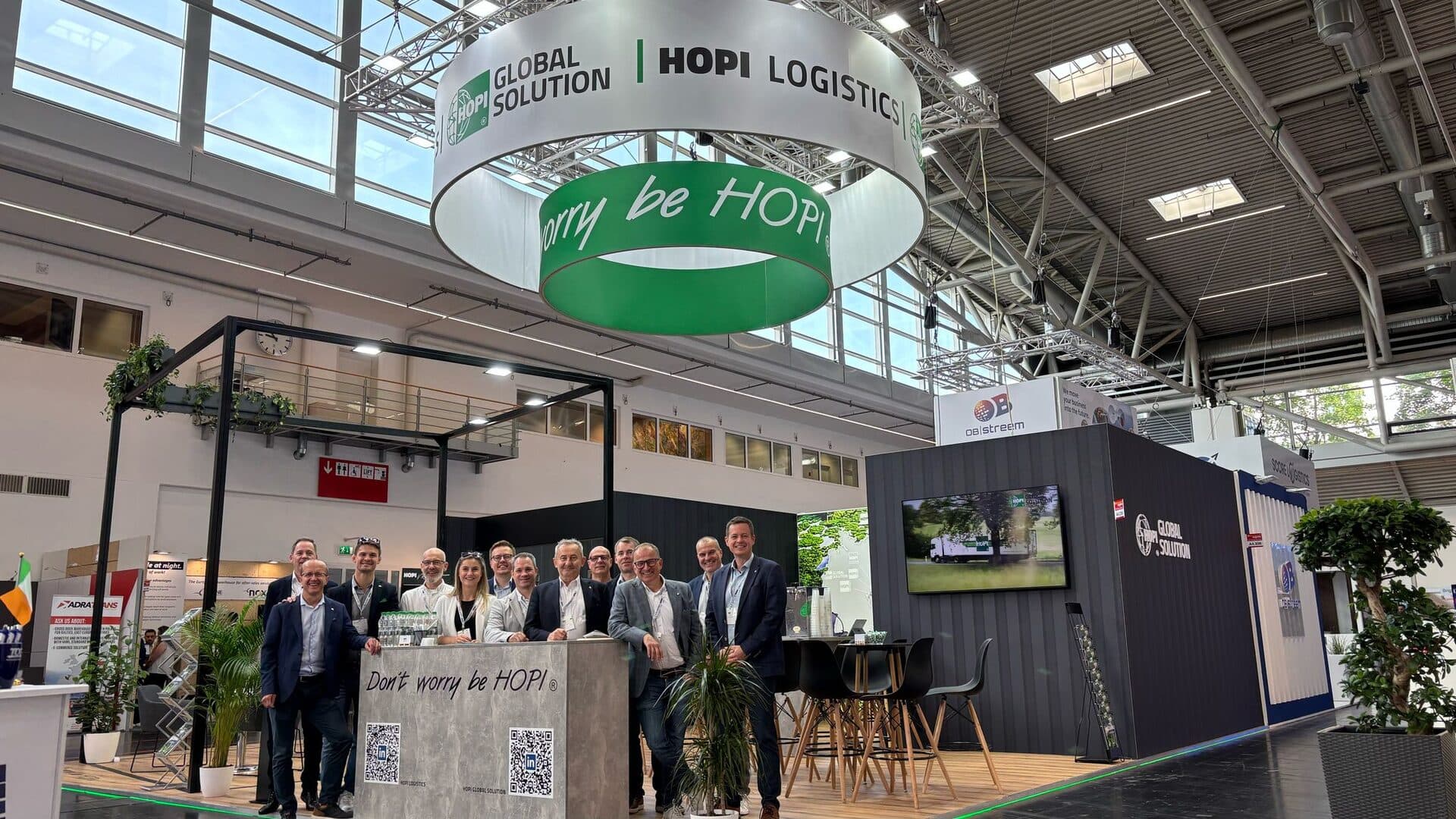 Tým HOPI na veletrhu transport logistic 2025 v Mnichově